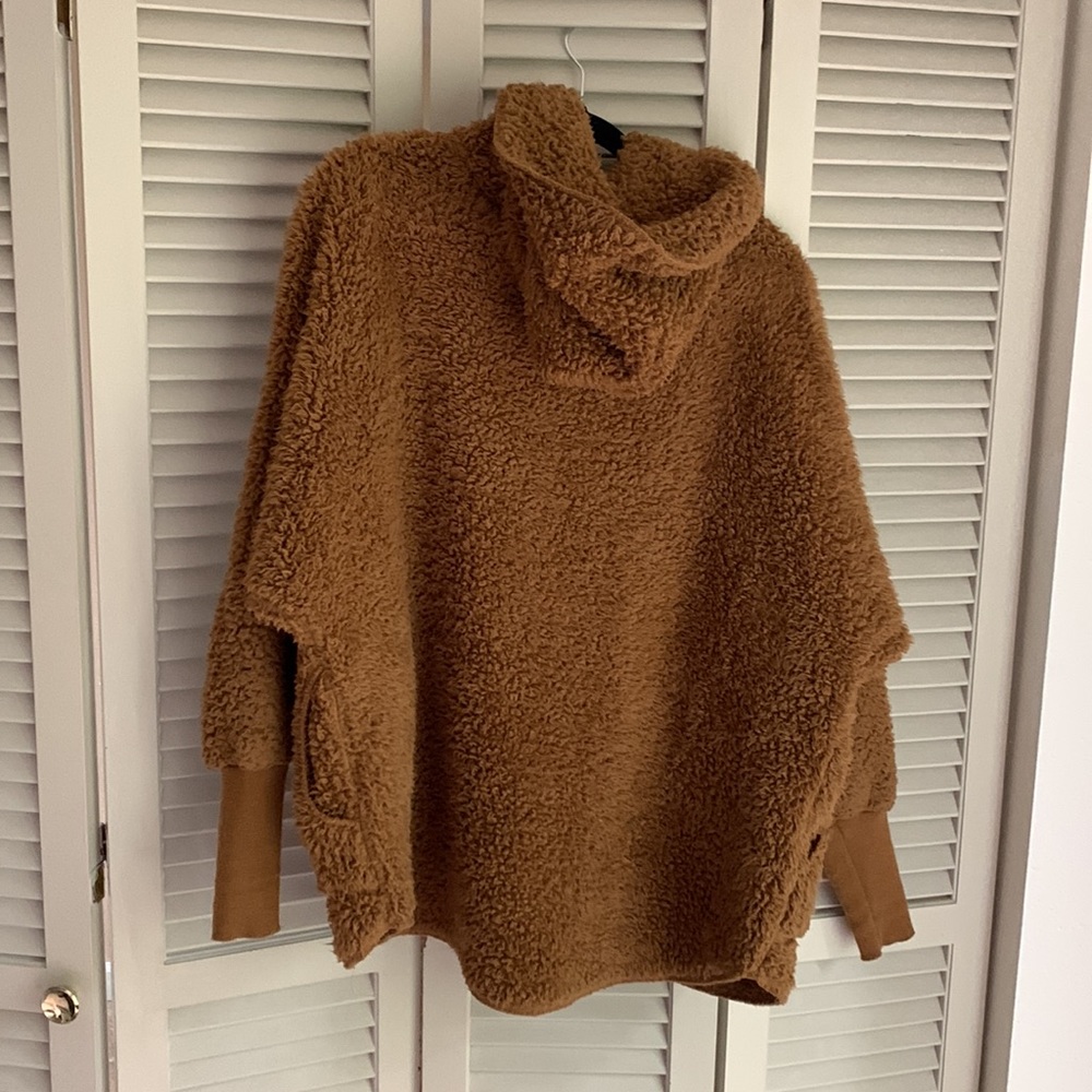 Nordic beach shawl teddy coat - Picture 4 of 4